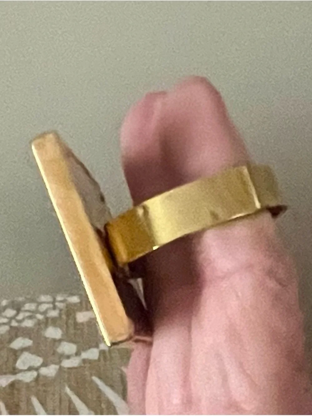 Gold Napkin Ring Set with Name Place Windows: 10 for Parties, Wedding, Holidays!